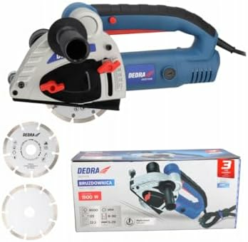 Dedra DED7918 Bruzdownica 1500 W, tarcze 125 mm