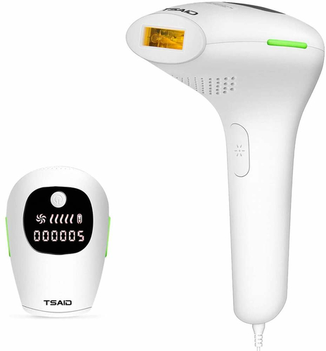 Depilator laserowy IPL włosów laser Tsaid depilacja widok z przodu