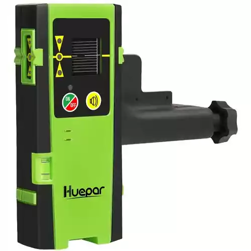 Detektor laserowy tryb impulsowy Huepar Line LR-6RG 60m widok z przodu