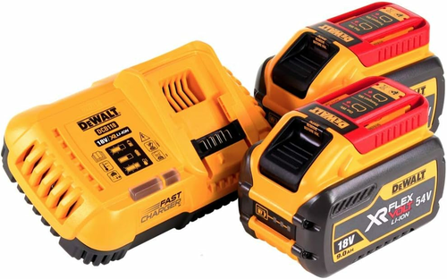 DeWALT DCB118X2 zestaw 2 akumulatorów FlexVolt 54V/18V 9 Ah + szybka ładowarka