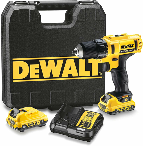 DeWALT DCD710D2 10,8 V 2 x 2 Ah – wiertarko-wkrętarka z ładowarką i walizką