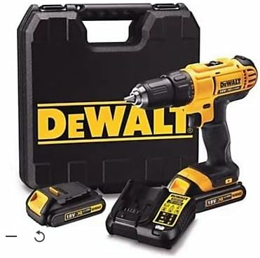 DeWALT DCD771S2 wiertarko-wkrętarka 18V, 2 akumulatory 1,5 Ah, ładowarka, walizka