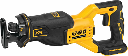 DeWALT DCS382N piła szablasta XR 18V bezszczotkowa – bez akumulatora, bez walizki