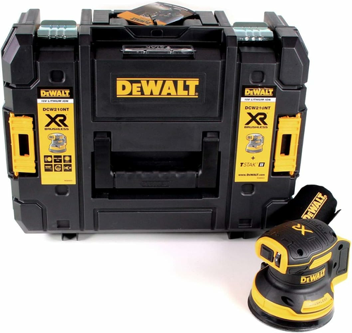 DeWALT DCW210NT szlifierka mimośrodowa 125 mm XR 18V, walizka TSTAK – bez akumulatora