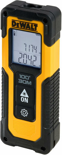 DeWALT DWHT77100 – dalmierz laserowy 30 m z pomiarem powierzchni i objętości