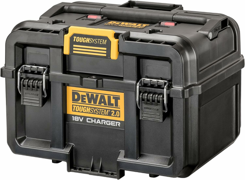 DeWALT DWST83471 skrzynia ToughSystem 2.0 z ładowarką 18V XR 2x4 A