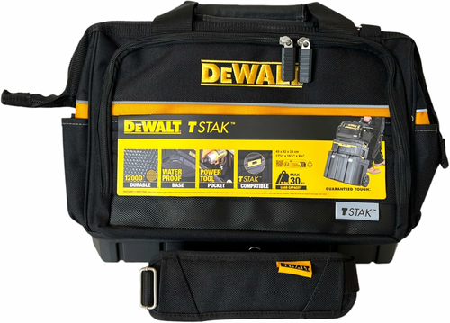 DeWALT TSTAK DWST82991-1 – zamykana torba narzędziowa z twardym dnem