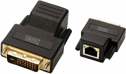 Digitus Przedłużacz DVI do 70 m - zestaw nadajnik/odbiornik po UTP