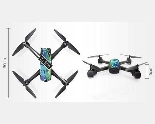 Dron JJRC H55 kamera HD 720P WiFi wodoodporny Tracker zielony sam