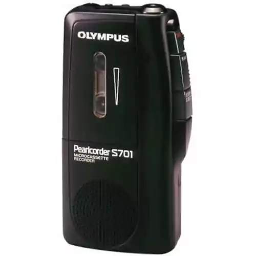 Dyktafon OLYMPUS Pearlcorder S701 widok z przodu