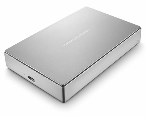 Dysk zewnętrzny 2.5'' Lacie STFD4000400 4TB USB widok z boku