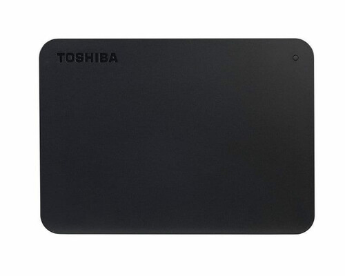 Dysk zewnętrzny HDD Toshiba Canvio Basics DTB310 1TB USB 3.0 widok z przodu