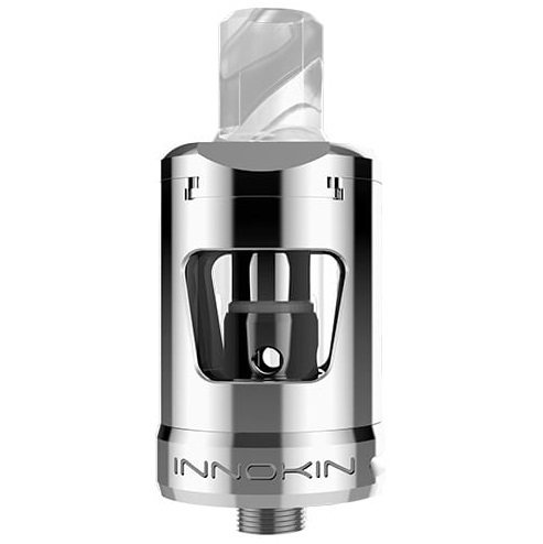 E-papieros atomizer Innokin Zlide Tank Silver widok z przodu.