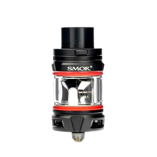 E-papieros atomizer SMOK Mini V2 Tank Black widok z przodu.