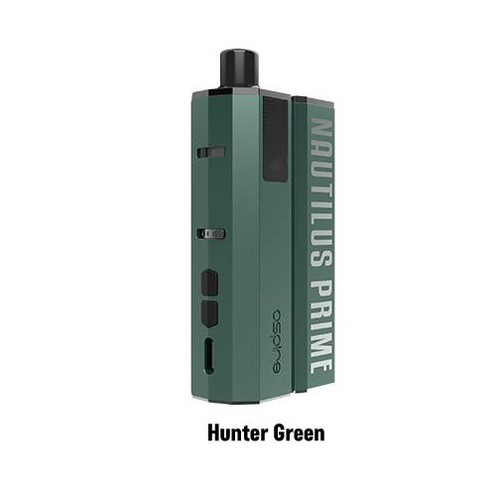 E-papieros Box ASPIRE NAUTILUS PRIME Green widok z przodu.