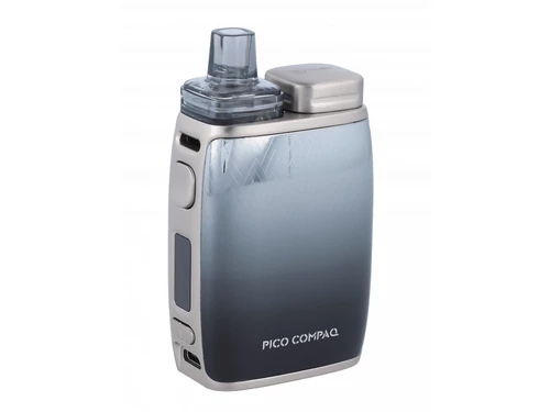 E-papieros Box MOD Eleaf Pico Compaq 60W VW Gradient Grey widok z przodu.