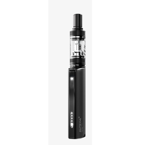 E-papieros Box MOD JustFog Q16 Pro Starter Black widok z przodu.