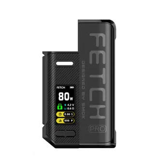 E-papieros Mod Box Smok Fetch Pro 80W Black widok z przodu.