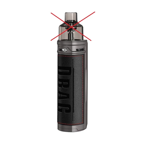 E-papieros VooPoo Drag X Pod 80W 4.5ml 2500mAh bez atomizera Classics widok z przodu.