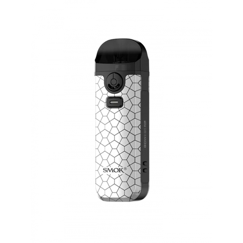 E-papierosy SMOK NORD 4 Pod White Armor widok z przodu.