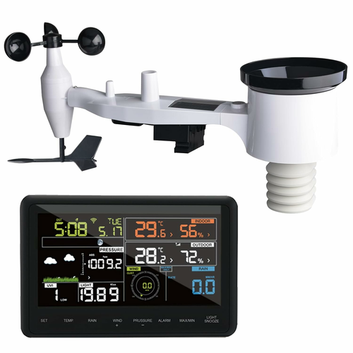 ECOWITT WS2910 – stacja pogodowa 7 w 1 z 7-calową konsolą LCD