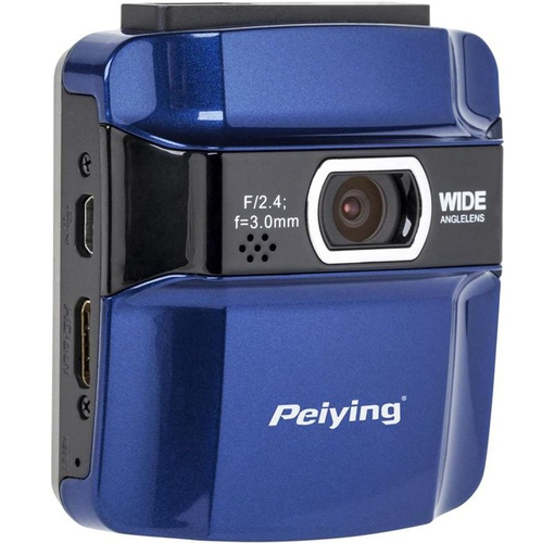 ejestrator samochodowy DashCam PeiYing Exclusive FHD PY0014 widok z przodu.