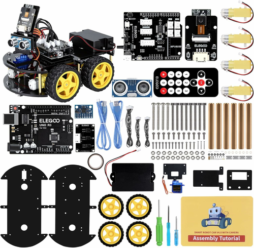 ELEGOO Smart Robot Car Kit V4.0 – zestaw edukacyjny z Arduino i kamerą