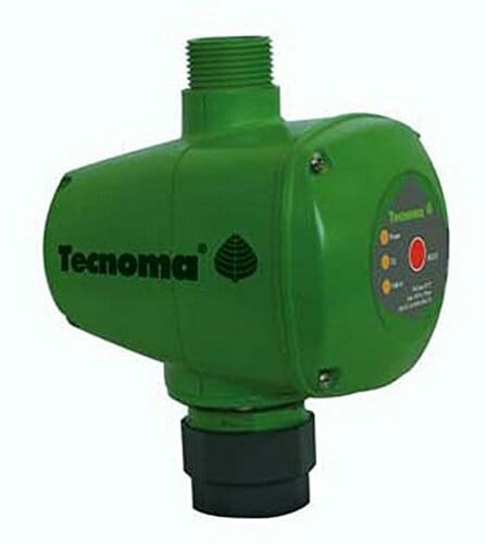 Elektroniczny kalibrator regulator ciśnienia wody Tecnoma 12681 widok z przodu