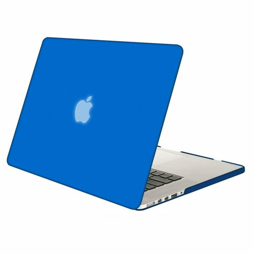 Etui Macbook pro Retina 13'' obudowa hard case kolor modrakowy widok z przodu