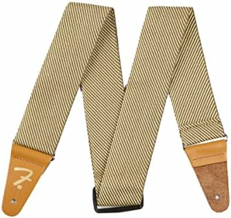 Fender Vintage Tweed pasek do gitary, skorzane konce, szerokosc 2 cala