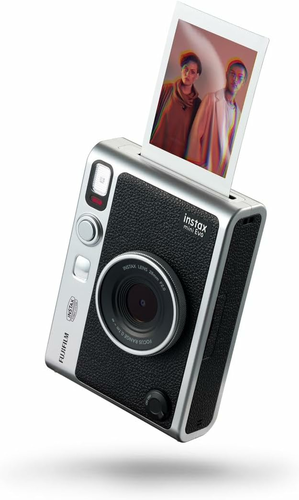 Fujifilm Instax Mini EVO – aparat hybrydowy z drukarką, czarny