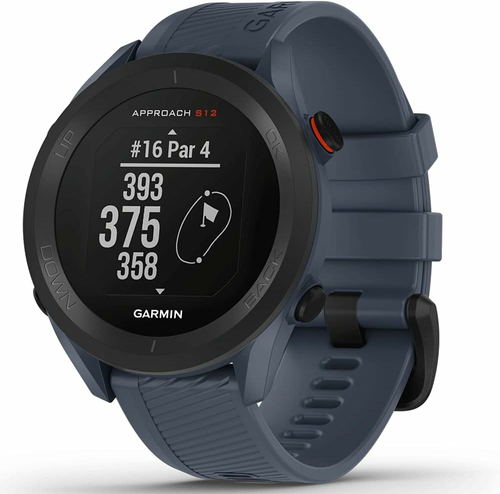 Garmin Approach S12 - zegarek golfowy GPS 43 mm, granatowy
