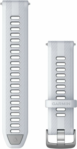 Garmin Forerunner 965 – zamienny pasek do zegarka 22 mm, biały kamień