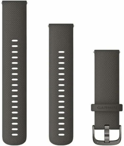 Garmin Pasek Quick Release 18 mm – silikonowy, szary Graphite