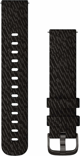 Garmin Quick Release 20 mm – pasek nylonowy, czarny pieprz, osprzęt łupkowy