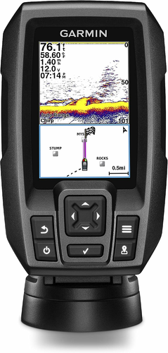 Garmin STRIKER 4cv – echosonda z GPS i przetwornikiem CHIRP ClearVü