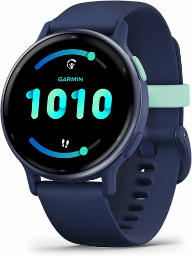 Garmin Vivoactive 5 – smartwatch GPS, AMOLED 1,2 cala, granatowy