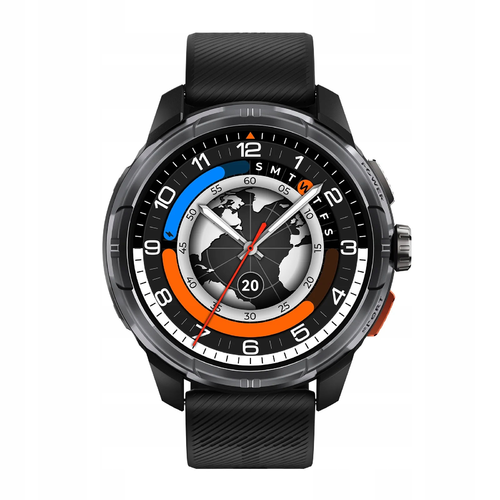 Haylou Solar Ultra SOLULT-LS23-B – smartwatch z ekranem AMOLED 1,6 cala, czarny