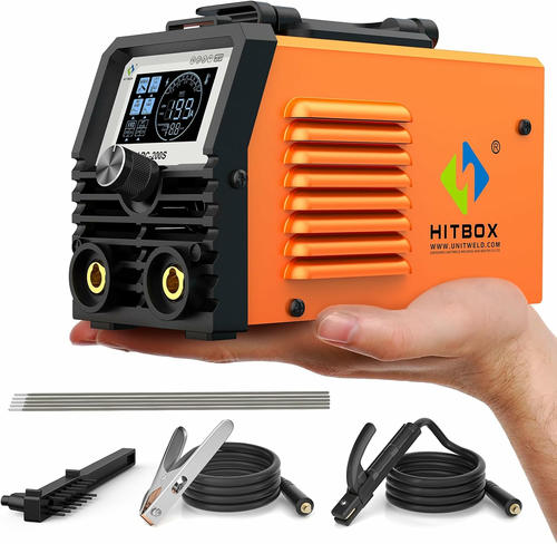 HITBOX ARC200S – spawarka inwertorowa 2w1 MMA/Lift-TIG 230V