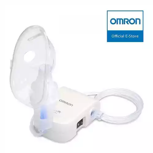 Inhalator nebulizator OMRON NE-C802 CompAIR BASIC cichy widok z przodu