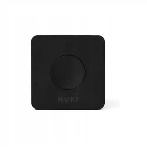 Inteligentne gniazdko Nuki Home Solutions Bridge Bluetooth widok przodu.