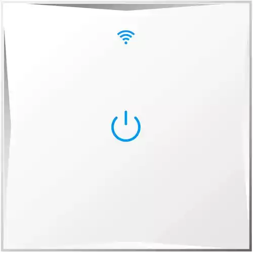 Inteligentny przełącznik światła Wi-Fi Lesim 601 widok z przodu