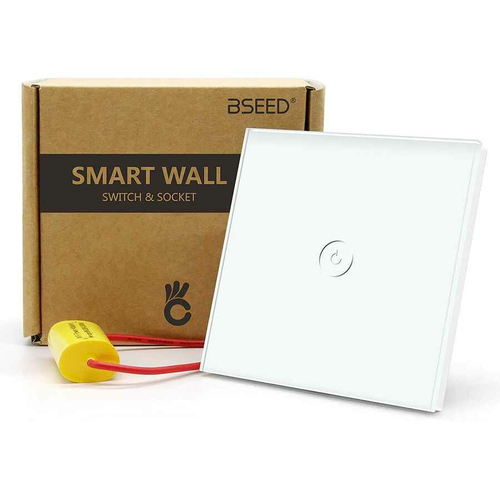 Inteligentny przełącznik światła WiFi Smart BSEED widok z przodu
