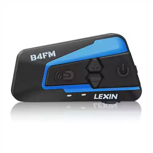 Interkom motocykowy Bluetooth LEXIN LX-B4FM widok z przodu