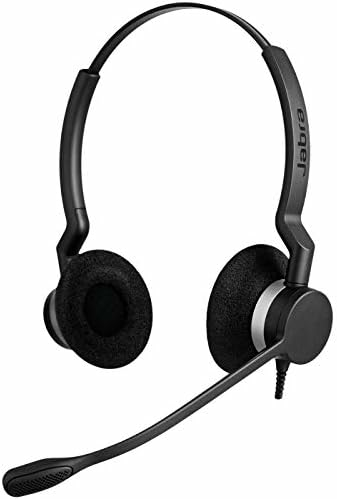 Jabra Biz 2300 QD Duo – przewodowy zestaw słuchawkowy stereo z szybkozłączem QD