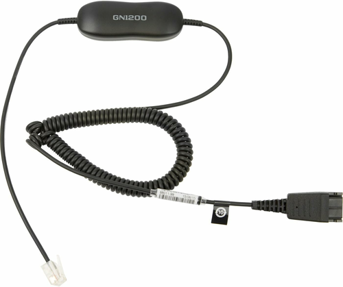 Jabra GN1200 88011-99 – uniwersalny kabel spiralny QD do telefonów stacjonarnych