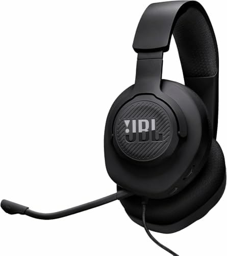 JBL Quantum 100M2 – przewodowy headset dla graczy z mikrofonem voice-focus, czarny
