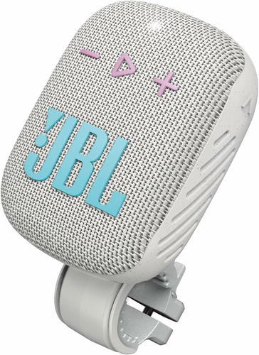 JBL Wind 3S – mini głośnik Bluetooth na kierownicę roweru, IP67, szary