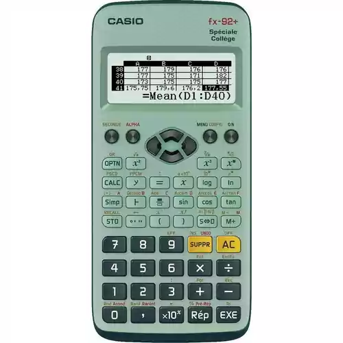 Kalkulator Casio FX 92 Speciale College widok z przodu