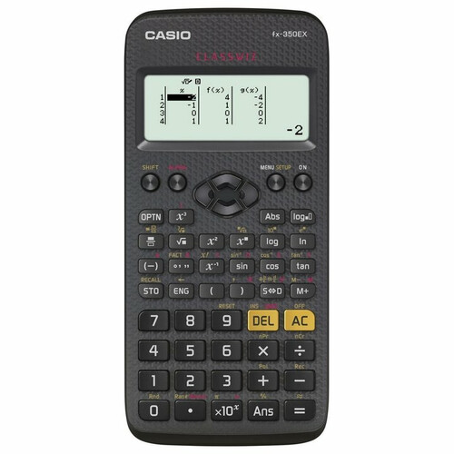 Kalkulator naukowy Casio FX-350EX widok z przodu